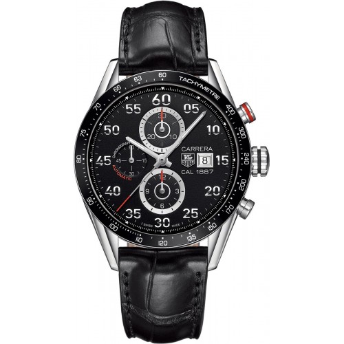 Tag Heuer Carrera Calibre 1887 Black Dial Men's Watch CAR2A10-FC6235